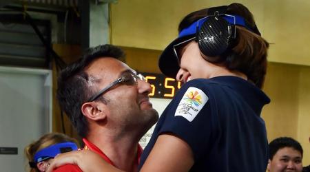 Heena Sidhu, Heena Sidhu India, India Heena Sidhu, Heena Sidhu gold, Commonwealth Games, CWG 2018, sports news, Indian Express