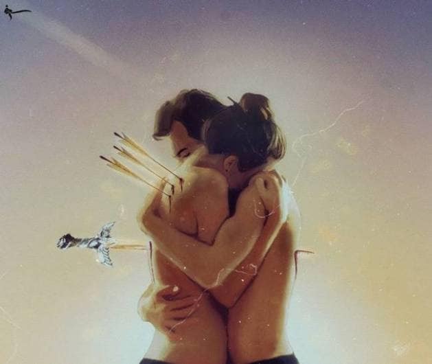 Depression, stress awareness month, Sief Hamza, Sief Hamza facebook, Sief Hamza paintings, Sief Hamza drawings, Sief Hamza artist, Sief Hamza fight against depression, Indian express, viral paintings, art and culture, amateur painters