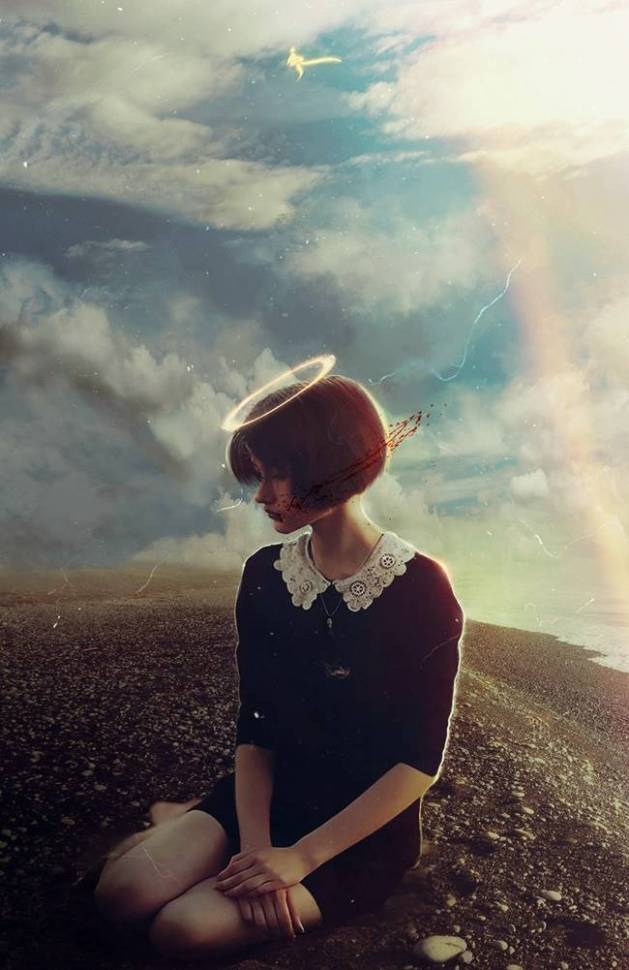 Depression, stress awareness month, Sief Hamza, Sief Hamza facebook, Sief Hamza paintings, Sief Hamza drawings, Sief Hamza artist, Sief Hamza fight against depression, Indian express, viral paintings, art and culture, amateur painters