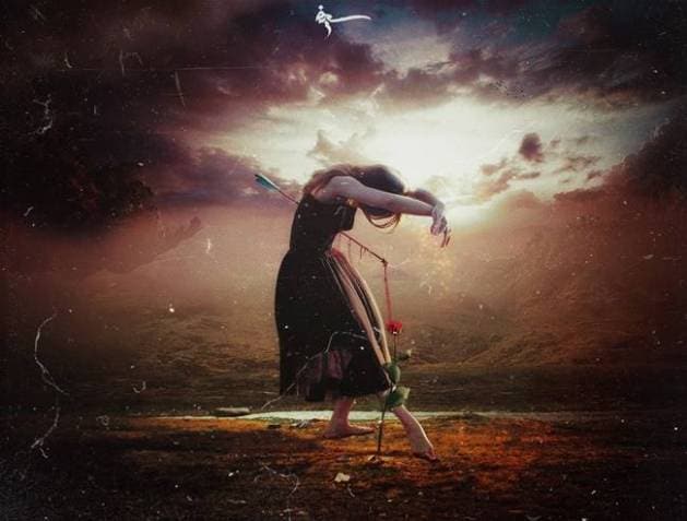 Depression, stress awareness month, Sief Hamza, Sief Hamza facebook, Sief Hamza paintings, Sief Hamza drawings, Sief Hamza artist, Sief Hamza fight against depression, Indian express, viral paintings, art and culture, amateur painters