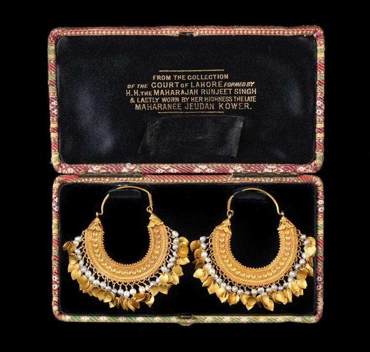 Sikh Queen's earrings fetch nearly six times auction estimate