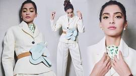 Sonam Kapoor, Sonam Kapoor latest photos, Sonam Kapoor fashion, Sonam Kapoor pantsuits, Sonam Kapoor Delpozo, Sonam Kapoor Rhea Kapoor, Sonam Kapoor western clothes, Sonam Kapoor ICW watches, indian express, indian express news