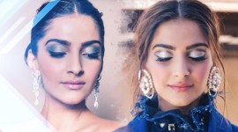 Sonam Kapoor, Namrata Soni, Sonam Kapoor make-up, Namrata Soni make-up, make-up tips, eye shadow tips, make-up trends, emerald green eyeshadow, how to apply eye shadow, celeb fashion, bollywood fashion, indian express, indian express news
