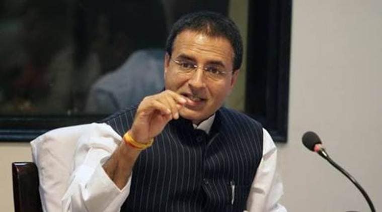 Congress communication department head Randeep Surjewala.