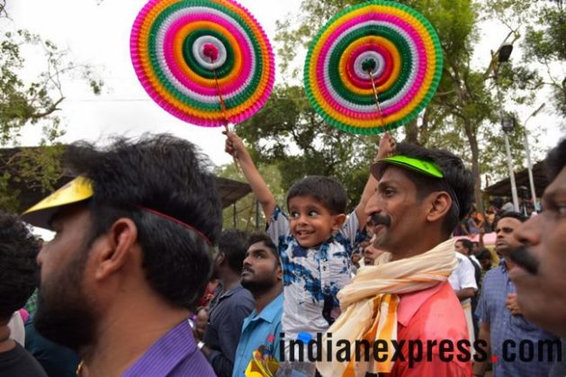 thrissur pooram, thrissur pooram 2018, thrissur pooram celebrations, thrissur pooram festival, thrissur pooram kerala, thrissur pooram celebrations kerala, thrissur pooram in malayalam, thrissur pooram elephants, indian express, indian express news