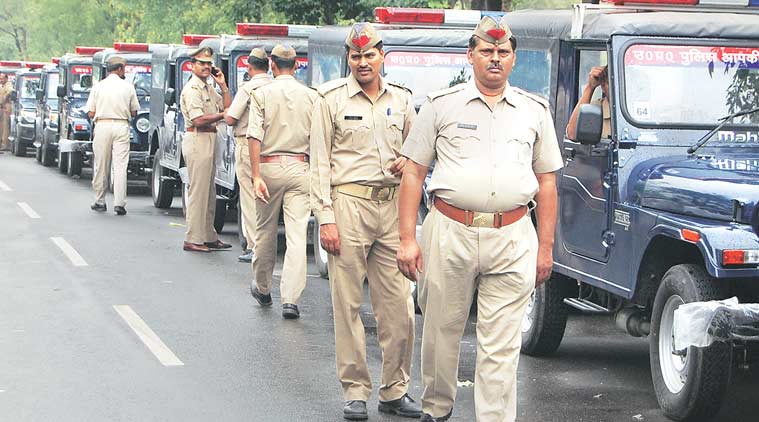 A large number of police personnel has been deployed to maintain law and order in the area. (Representational)