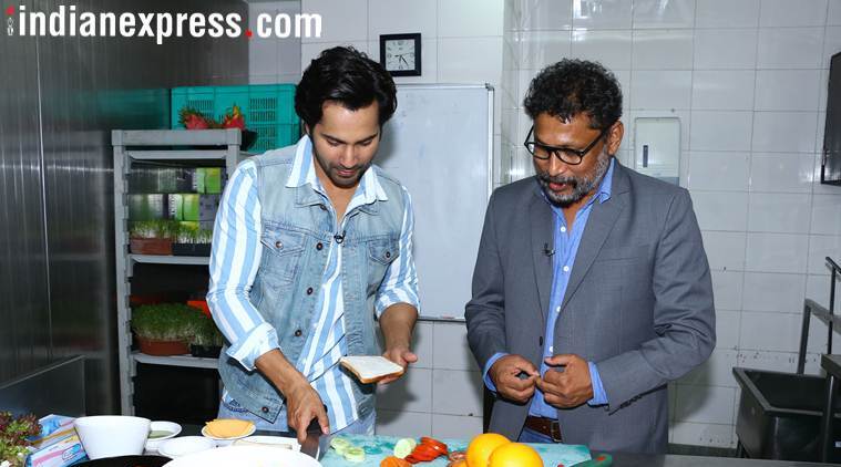 varun dhawan and shoojit sircar promote october