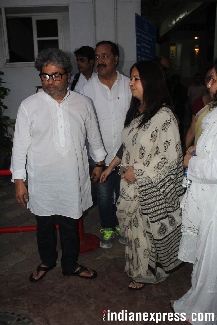 Vishal Bhardwaj and wife Rekha Bhardwaj