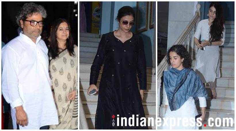 Vishal Bhardwaj mother prayer meet