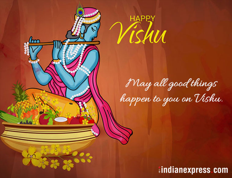 Happy Vishu 18 Wishes Quotes Images Greetings Messages Whatsapp And Facebook Status Lifestyle News The Indian Express