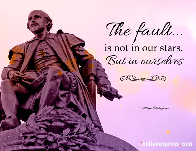 shakespeare, william shakespeare, william shakespeare birth anniversary, william shakespeare death anniversary, quotes by william shakespeare, indian express, indian express news