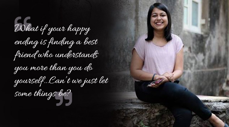 girl writes letters, mumbai girl writes letters to boy, viral post about girl writing letter to friend, indian express, indian express news