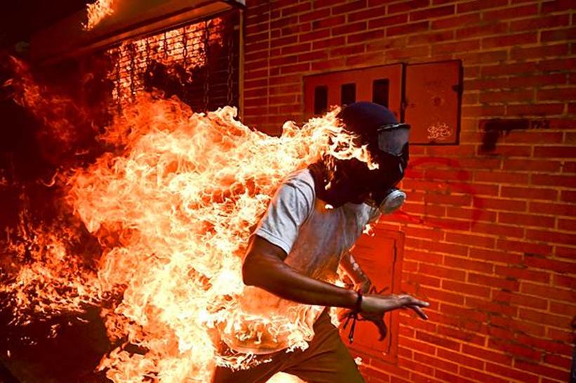World Press Photo, Venezuela, President Nicolas Maduro, protests against Nicolas Maduro