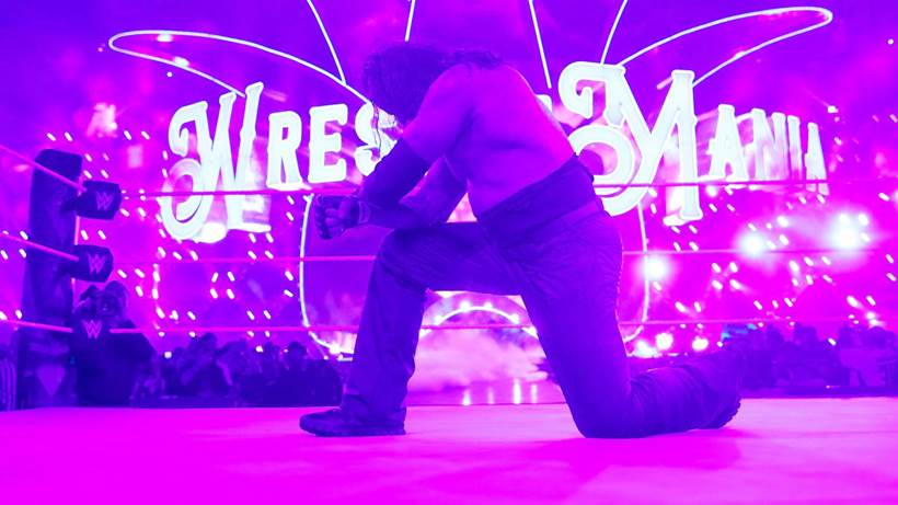 The Undertaker at Wrestelmania