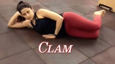 Yasmin Karachiwala, Yasmin Karachiwala fitness video, Yasmin Karachiwala Clams, Yasmin Karachiwala glutes workout, Yasmin Karachiwala pilates vidoes, Yasmin Karachiwala pilates advanced, Yasmin Karachiwala fitness, indian express, indian express news