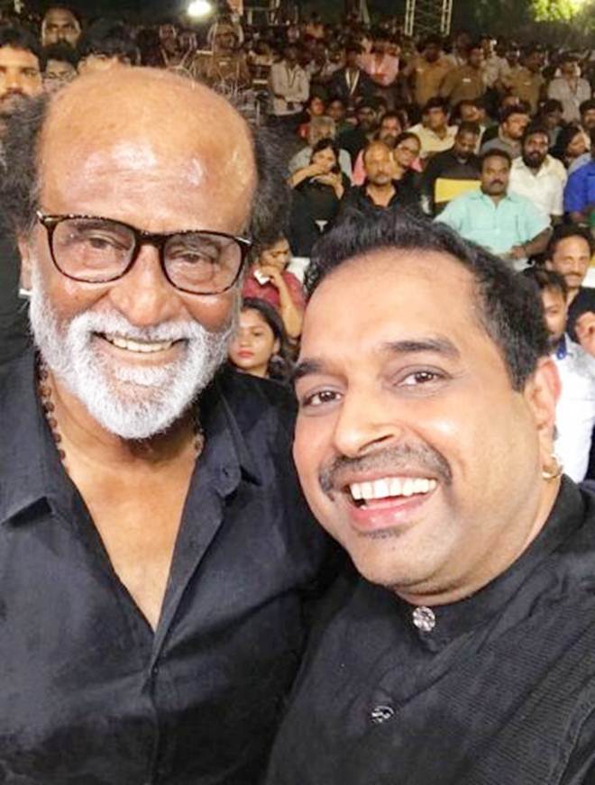 rajinikanth and shankar mahadevan