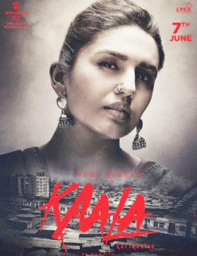 kaala stars huma qureshi