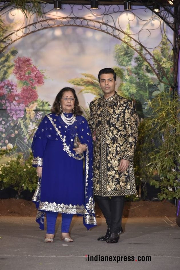 karan johar and hiroo johar