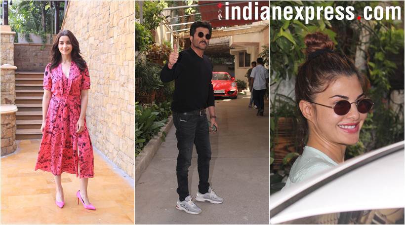 Alia Bhatt and Race 3 team spotted
