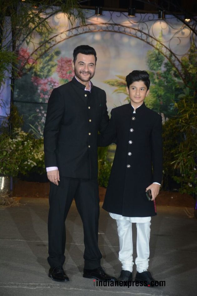 sanjay kapoor with his son
