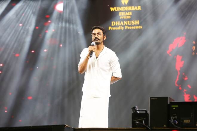 dhanush on rajinikanth at kaala audio launch