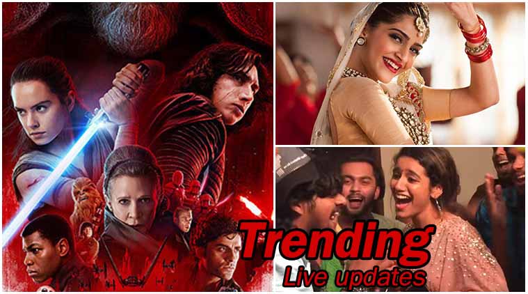 Sonam Kapoor-Anand Ahuja's wedding invite, Star Wars Day and Priya Prakash  Varrier's viral video: All that's trending today | Trending News,The Indian  Express