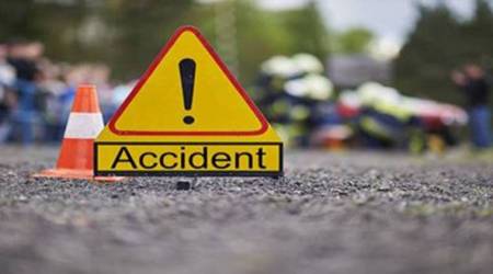 mumbai man dies, mumbra accident, mumbra man run over by truck, mumbra bypass, road accidents, indian express
