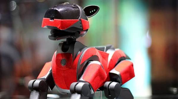 japan's old robot dog given funeral, Japan robot dog funeral, robot dogs japan, japan funeral dog, funeral given to dog, bizarre news, indian express, indian express news