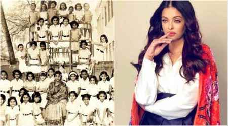 Aishwarya Rai Bachchan goes on a throwback trip, posts adorable childhood photos