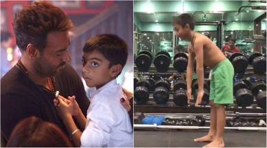 Yug Devgn workout video