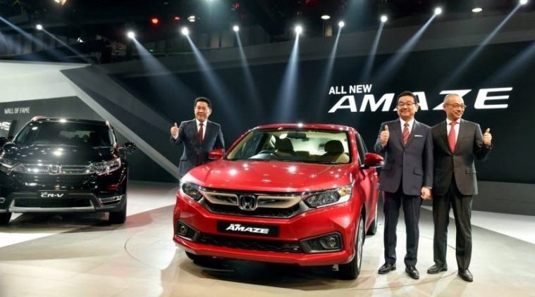 Honda to launch six models in three years; drives in new Amaze