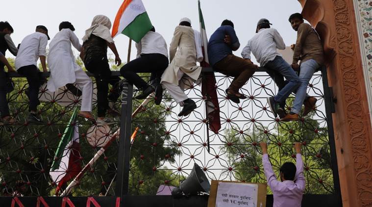 AMU protesters wanted to target Hamid Ansari, says AMUSU