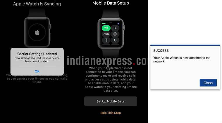 Apple watch series 3 mobile online data