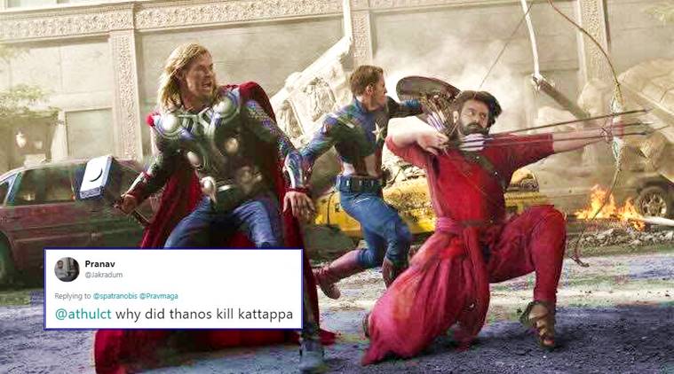 This 'Avengers: Infinity War'-'Baahubali 2' meme series is 