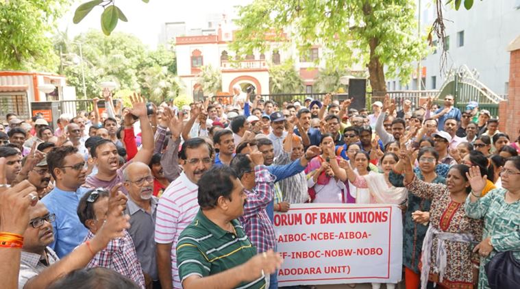 Banking services hit hard as 60,000 employees go on strike