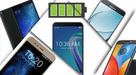 top five smartphones with the best battery life, top five smartphones with the best battery backup, big battery smartphones, smartphones with 5000mAh battery, asus zenfone pro max m1, xiaomi mi max 2, moto e4 plus, infocus turbo 5, samsung galaxy a9 pro, big battery, smartphones, android, mobiles