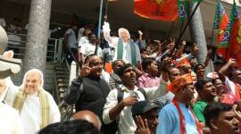 Party sources pointed out that it was an “effective strategy” that helped the BJP win more seats despite registering less votes than the Congress. (Express Photo by Praveen Khanna)