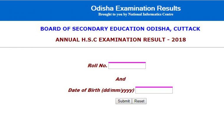 Ww bseodisha nic online in 2020 result