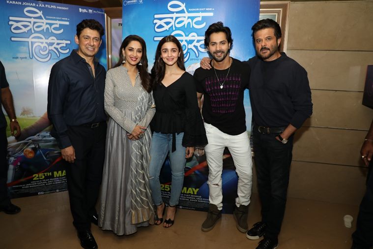 bucket list screening madhuri dixit anil kapoor