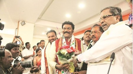 Anand Singh -- the Karnataka MLA who did not show up at Congress meeting