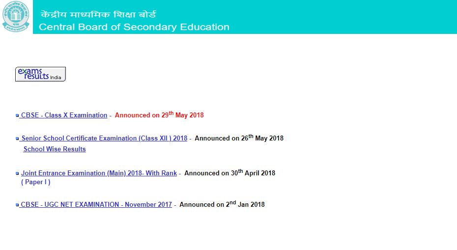 CBSE 10th result 2018, 10th result 2018, cbse.nic.in