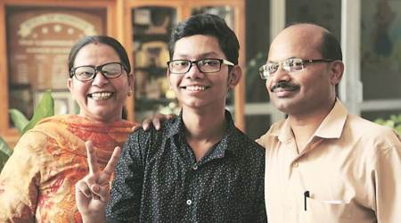 cbse class 10 results, rahul jassal, cbse class X results, panchkula cbse results, chandigarh cbse results, bhavan vidyalaya, education news, indian express