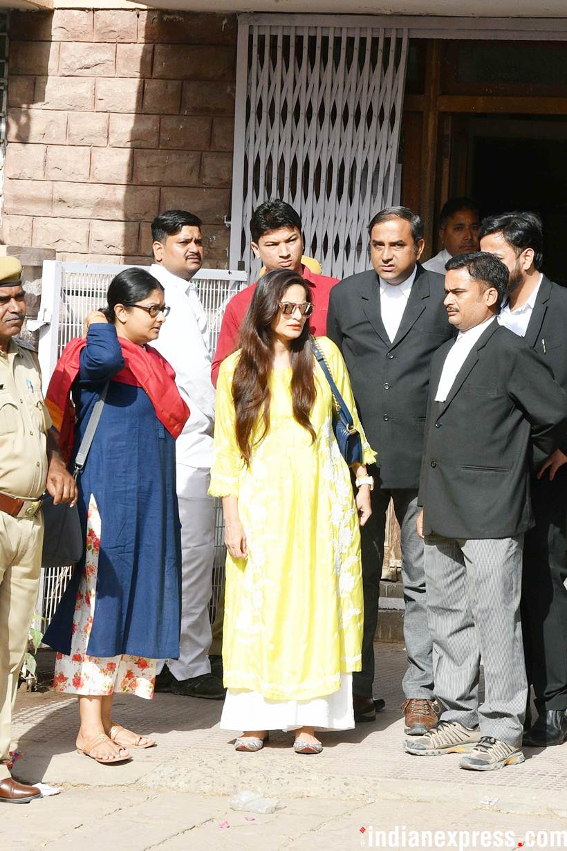 Salman Khan was accompanied by sister Alvira Khan