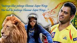 IPL 2018, Dhinchak Pooja, Dhinchak Pooja csk, Dhinchak Pooja IPL 2018, Chennai Super Kings, MS Dhoni, Chennai Super Kings MS Dhoni, favourite IPL team, Indian skipper MS Dhoni, Selfie maine le liya, IPL, CSK Dhinchak Pooja, indian express