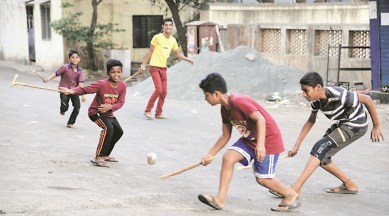 In Pimpri, where playgrounds are rare, kids risk lives by playing on public roads