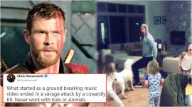 Chris Hemsworth, Chris Hemsworth thor, thor the RagnaROCK., Avengers Chris Hemsworth, Avenger movie, Hemsworth viral video, indian express, indian express trending news thor, thor movies