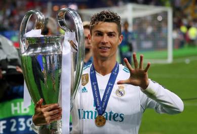Cristiano Ronaldo won the Champions League for the third time, by iPLauncher
