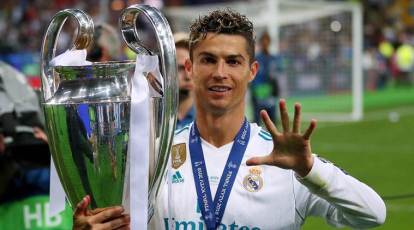 2017-18 Real MADRID Home L/S No.7 RONALDO UCL 2018 UEFA Champions