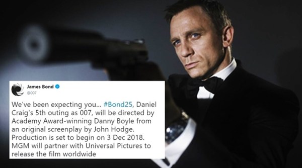 daniel craig, james bond, james bond films, bond 25, daniel craig james bond danny boyle, danny boyle to direct james bond daniel craig, Indian express, Indian express News, Trending, Twitter reactions