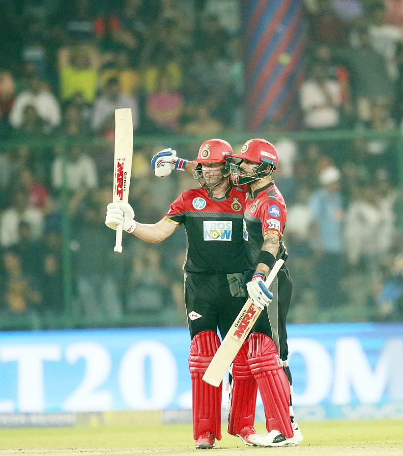 IPL 2018: AB de Villiers, Virat Kohli keep Royal Challengers Bangalore in  the race, knock out Delhi Daredevils | Sports Gallery News,The Indian  Express